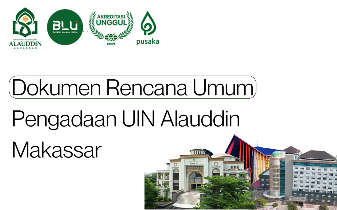 Dokumen Rencana Umum Pengadaan UIN Alauddin Makassar