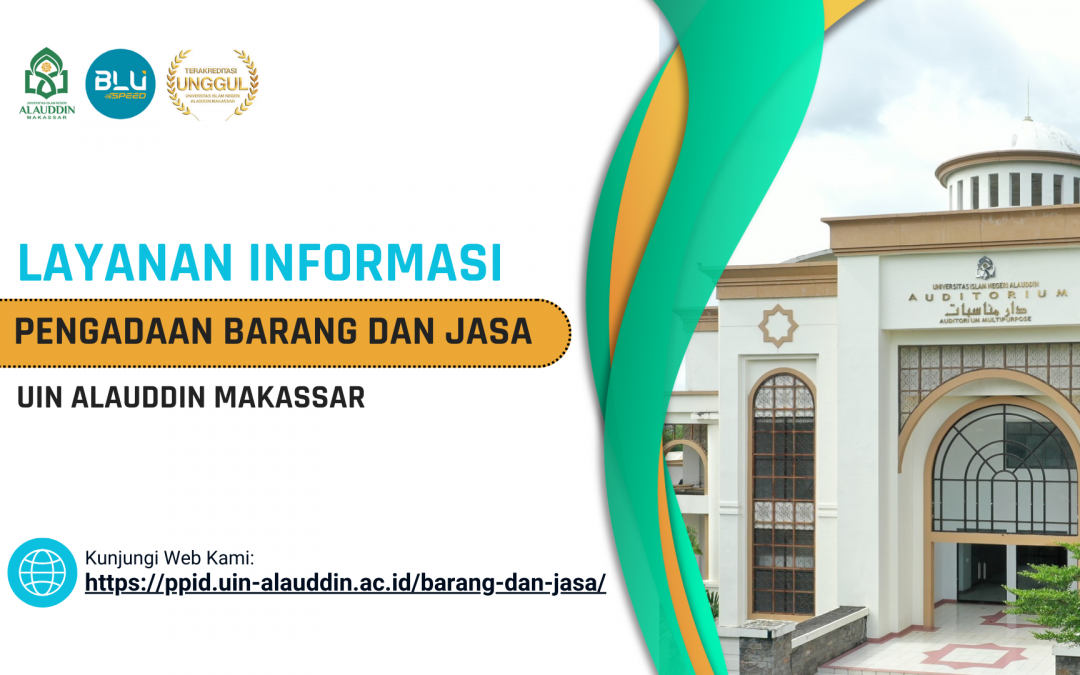 Layanan Informasi PBJ UIN Alauddin Makassar