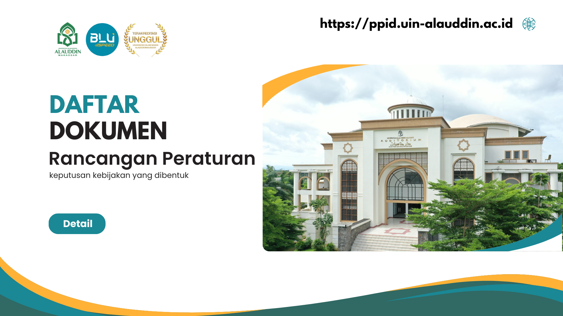 Dokumen rancangan peraturan, keputusan kebijakan yang dibentuk